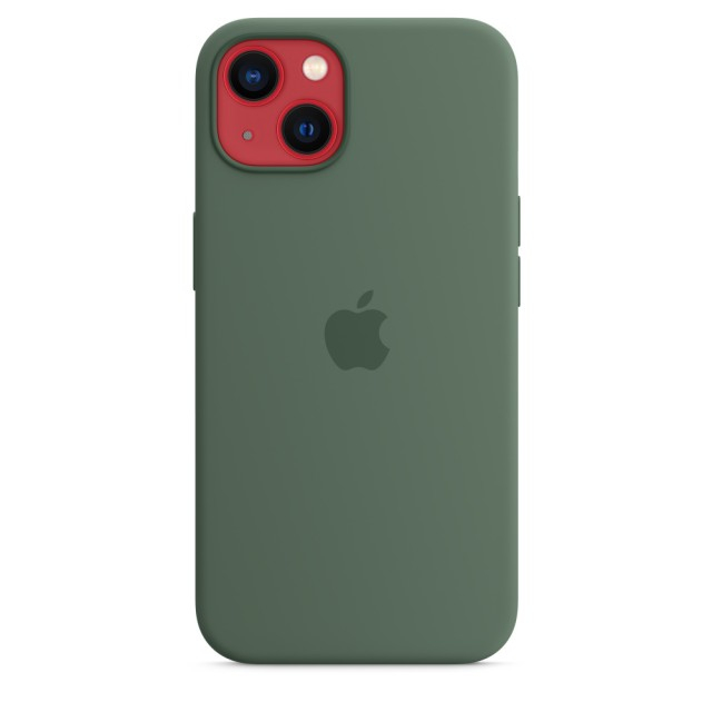 Чохол Silicone Case with MagSafe для iPhone 13 (Eucalyptus) (MN633) (Original Assembly)