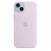 Чехол Silicone Case with MagSafe для iPhone 14 Plus (Lilac) (MPT83) (Original Assembly)