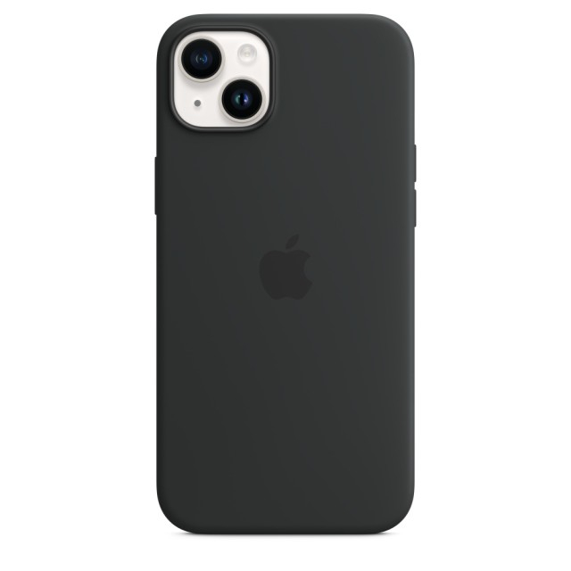 Чохол Silicone Case with MagSafe для iPhone 14 Plus (Midnight) (MPT33) (Original Assembly)