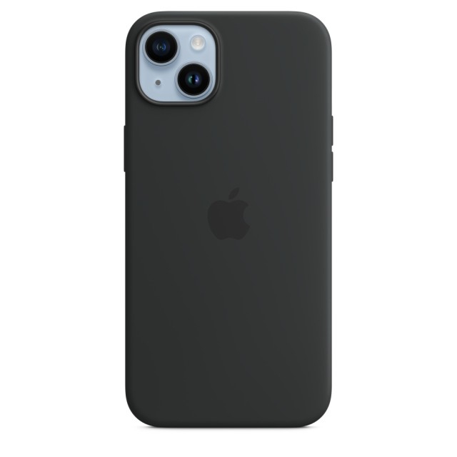 Чохол Silicone Case with MagSafe для iPhone 14 Plus (Midnight) (MPT33) (Original Assembly)