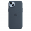Чохол Silicone Case with MagSafe для iPhone 14 Plus (Storm Blue) (MPT53) (Original Assembly)