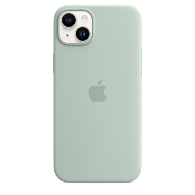 Чохол Silicone Case with MagSafe для iPhone 14 Plus (Succulent) (MPTC3) (Original Assembly)