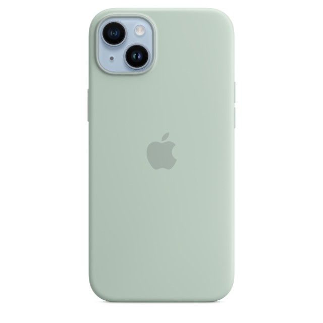 Чохол Silicone Case with MagSafe для iPhone 14 Plus (Succulent) (MPTC3) (Original Assembly)