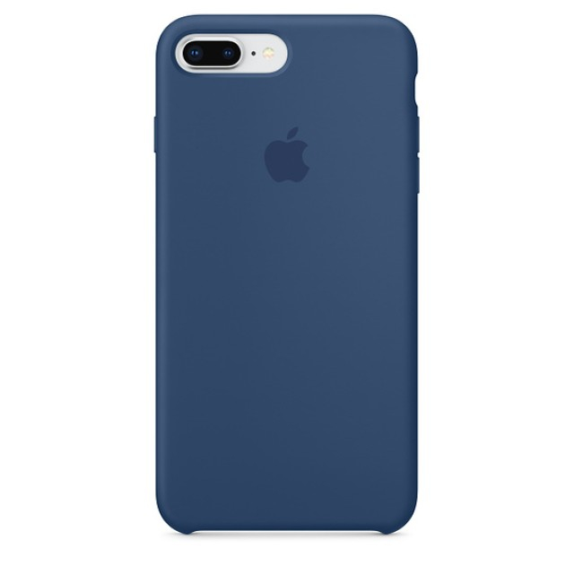Чехол Silicone Case для iPhone 7 Plus/8 Plus (Blue Cobalt) (MQH02) (Original Assembly)