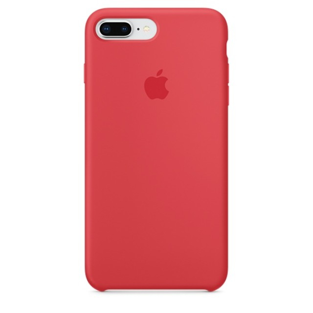 Чехол Silicone Case для iPhone 7 Plus/8 Plus (Red Raspberry) (MRFW2) (Original Assembly)