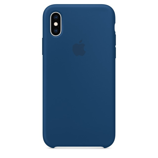 Чохол Silicone Case для iPhone X/Xs (Blue Horizon) (MTF92) (Original Assembly)