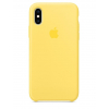 Чохол Silicone Case для iPhone X/Xs (Canary Yellow) (MW992) (Original Assembly)