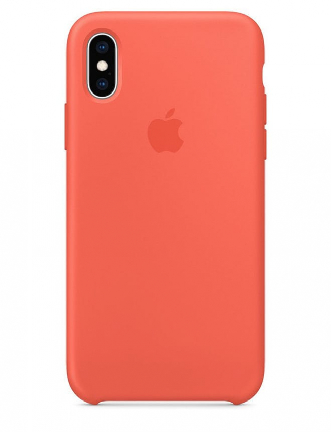 Чохол Silicone Case для iPhone X/Xs (Nectarine) (MTFA2) (Original Assembly)