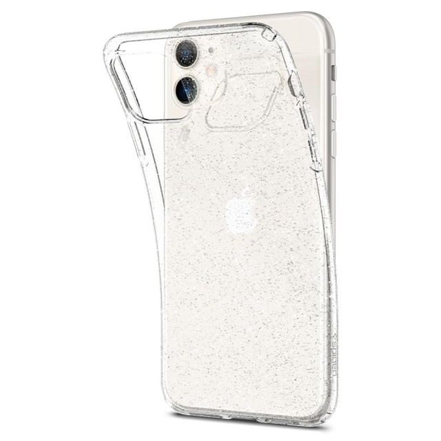 Чохол Spigen Liquid Crystal Glitter для iPhone 11 (Crystal Quartz) (076CS27181)