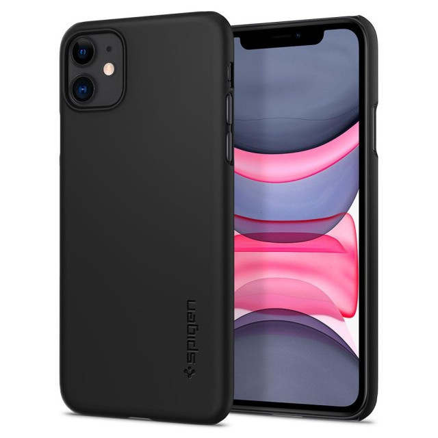 Чехол Spigen Thin Fit для iPhone 11 (Black) (076CS27178)
