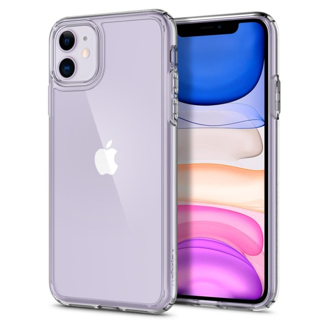 Чохол Spigen Ultra Hybrid для Apple iPhone 11 (Crystal Clear) (076CS27185)