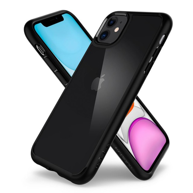 Чохол Spigen Ultra Hybrid для Apple iPhone 11 (Matte Black) (076CS27186)