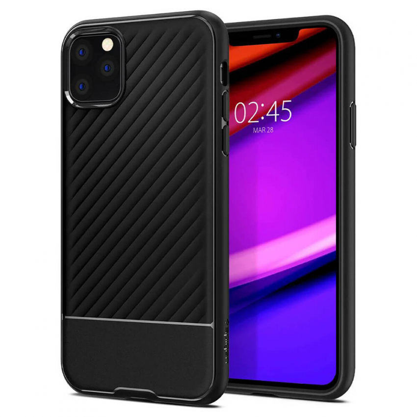 Чохол Spigen Core Armor для iPhone 11 Pro (Matte Black) (077CS27095)