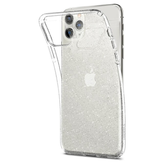 Чохол Spigen Liquid Crystal Glitter для iPhone 11 Pro (Crystal Quartz) (077CS27229)