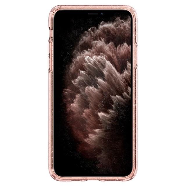 Чохол Spigen Liquid Crystal Glitter для iPhone 11 Pro (Rose Quartz) (077CS27230)
