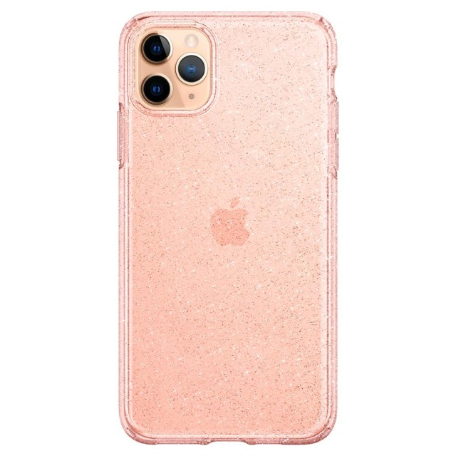 Чохол Spigen Liquid Crystal Glitter для iPhone 11 Pro (Rose Quartz) (077CS27230)
