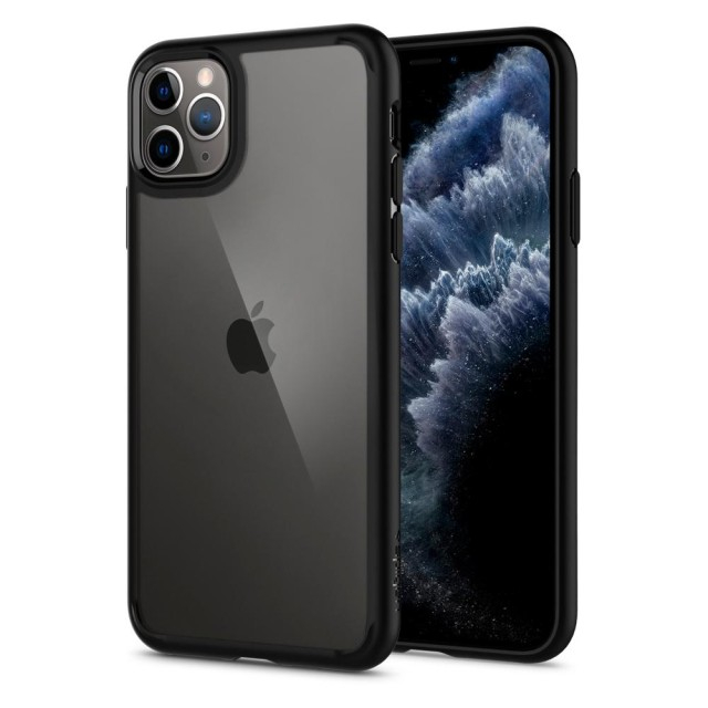 Чохол Spigen Ultra Hybrid для Apple iPhone 11 Pro (Matte Black) (077CS27234)