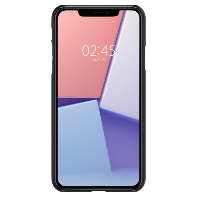 Чохол Spigen Thin Fit для iPhone 11 Pro Max (Black) (075CS27127)
