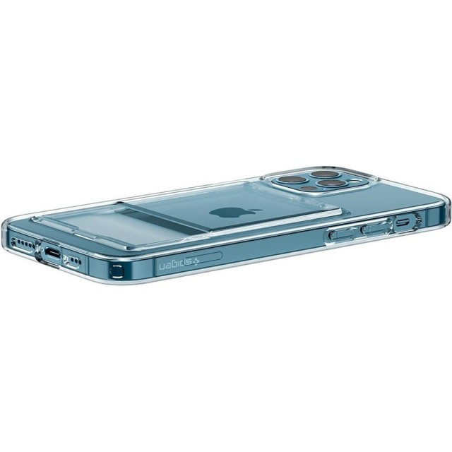 Чохол Spigen Crystal Slot для iPhone 12/12 Pro (Crystal Clear) (ACS02576)