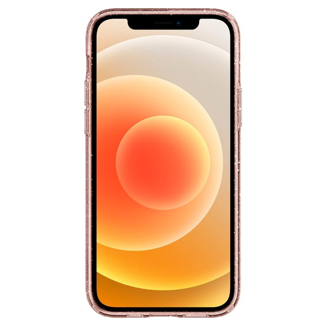 Чехол Spigen Liquid Crystal Glitter для iPhone 12/12 Pro (Rose Quartz) (ACS01699)
