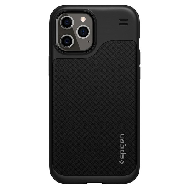 Чохол Spigen Hybrid NX для iPhone 12/12 Pro (Matte Black) (ACS01519)