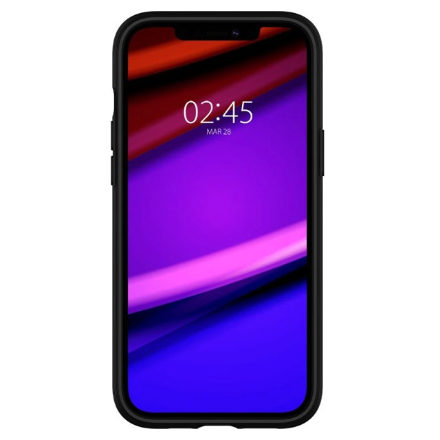 Чохол Spigen Hybrid NX для iPhone 12/12 Pro (Matte Black) (ACS01519)