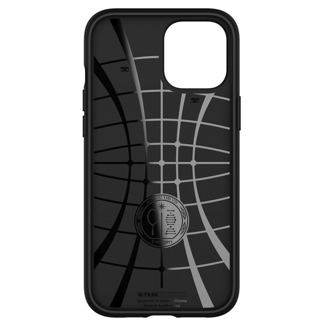 Чохол Spigen Hybrid NX для iPhone 12/12 Pro (Matte Black) (ACS01519)