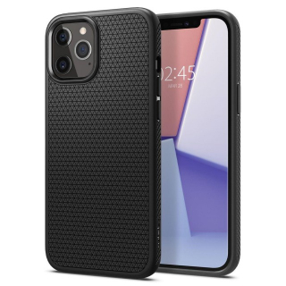 Чохол Spigen Liquid Air для iPhone 12/12 Pro (Black) (ACS01701)