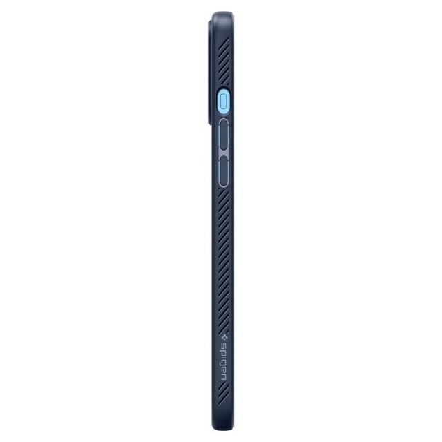 Чохол Spigen Liquid Air для iPhone 12/12 Pro (Navy Blue) (ACS02250)