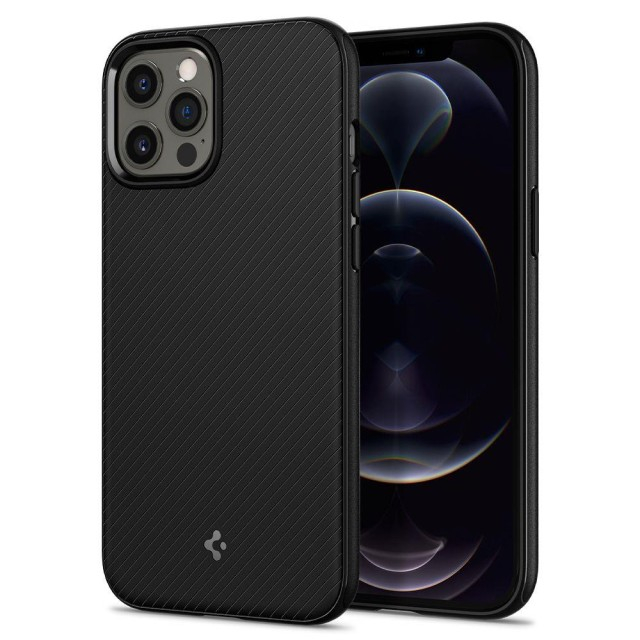 Чохол Spigen Mag Armor для iPhone 12/12 Pro (Black) (ACS01865)