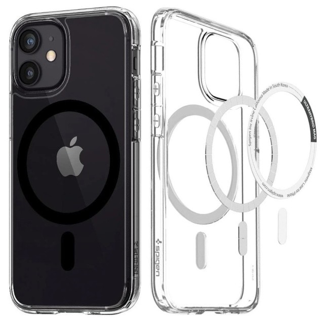 Чохол Spigen Ultra Hybrid MagSafe для Apple iPhone 12/12 Pro (Black) (ACS02626)