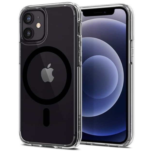 Чохол Spigen Ultra Hybrid MagSafe для Apple iPhone 12/12 Pro (Black) (ACS02626)