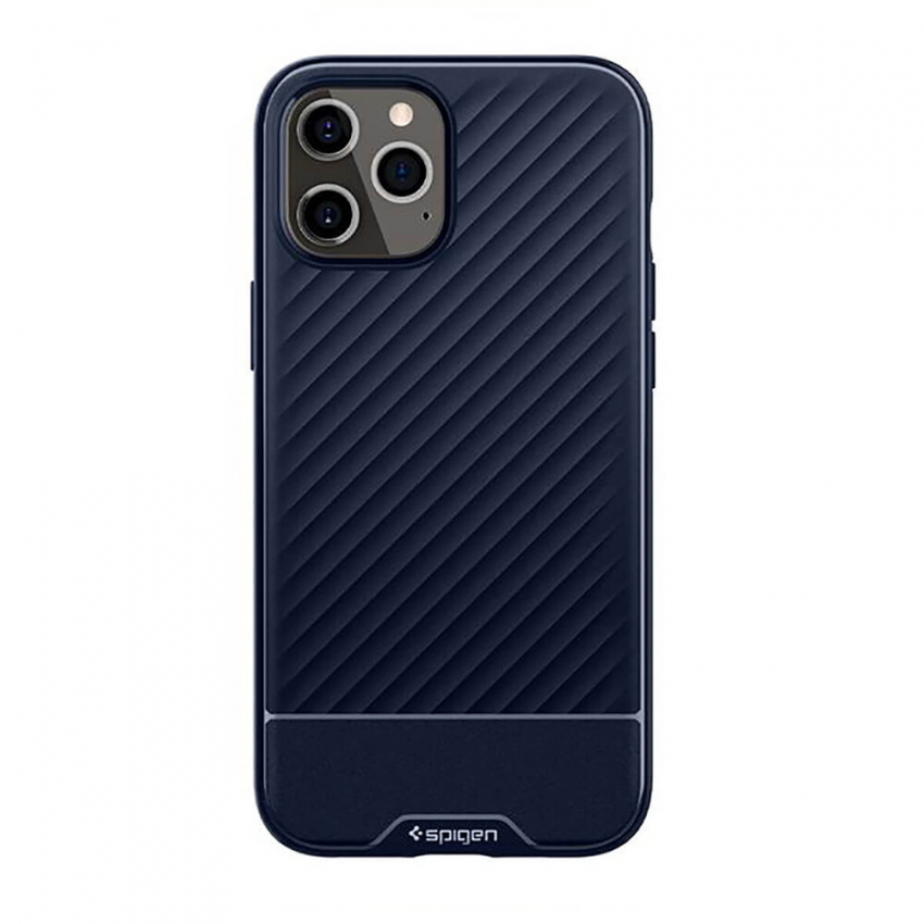 Чохол Spigen Core Armor для iPhone 12 Pro Max (Navy Blue) (ACS01472)