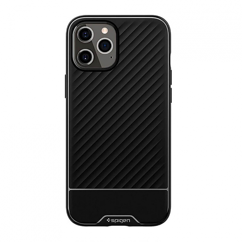Чохол Spigen Core Armor для iPhone 12 Pro Max (Matte Black) (ACS01471)