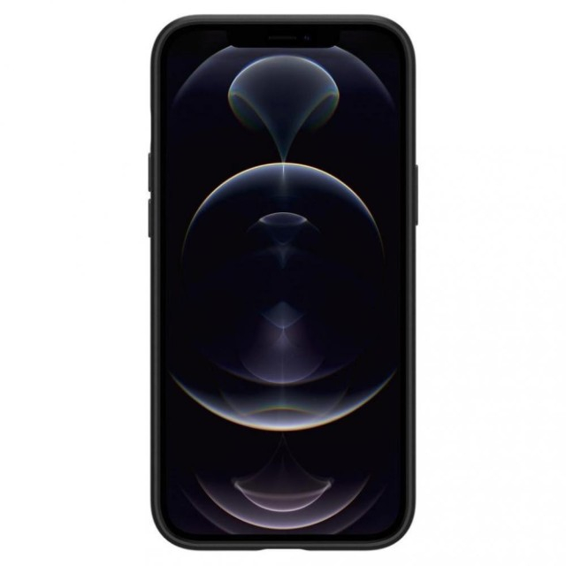 Чохол Spigen Thin Fit для iPhone 12 Pro Max (Black) (ACS01612)