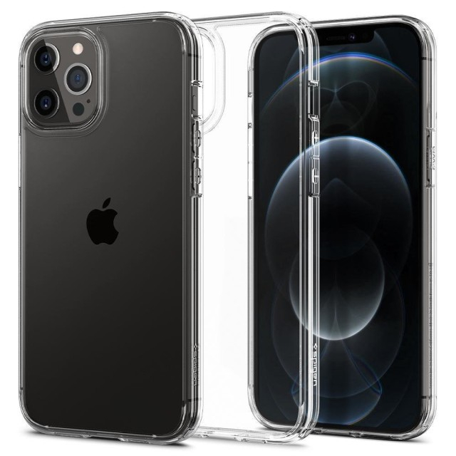 Чохол Spigen Ultra Hybrid для Apple iPhone 12 Pro Max (Crystal Clear) (ACS01618)