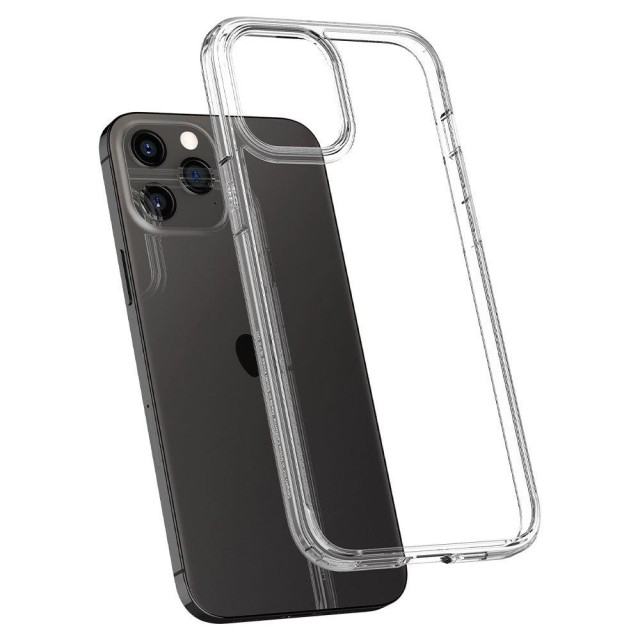 Чохол Spigen Ultra Hybrid для Apple iPhone 12 Pro Max (Crystal Clear) (ACS01618)