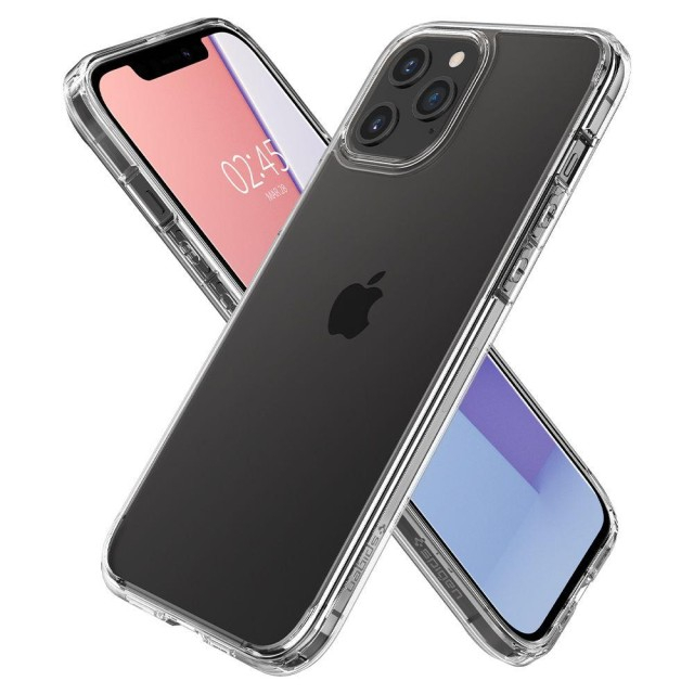 Чохол Spigen Ultra Hybrid для Apple iPhone 12 Pro Max (Crystal Clear) (ACS01618)