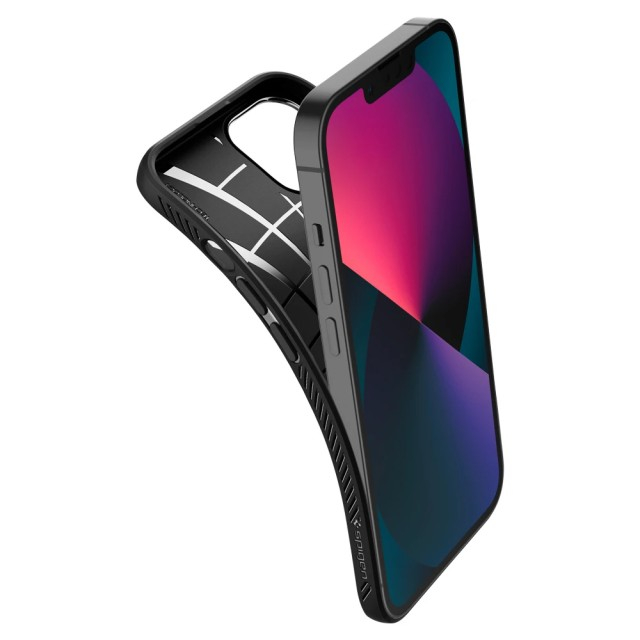 Чохол Spigen Liquid Air для iPhone 13 (Matte Black) (ACS03519)