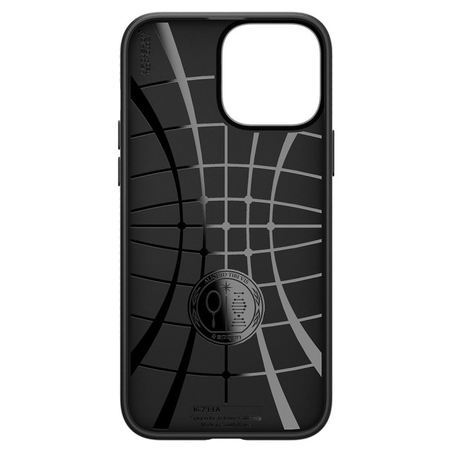 Чохол Spigen Liquid Air для iPhone 13 Pro (Matte Black) (ACS03258)