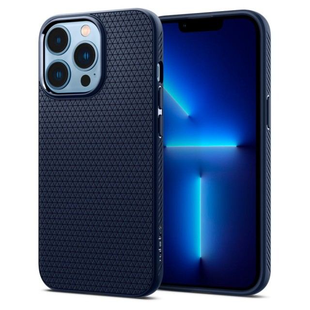Чохол Spigen Liquid Air для iPhone 13 Pro (Navy Blue) (ACS03259)