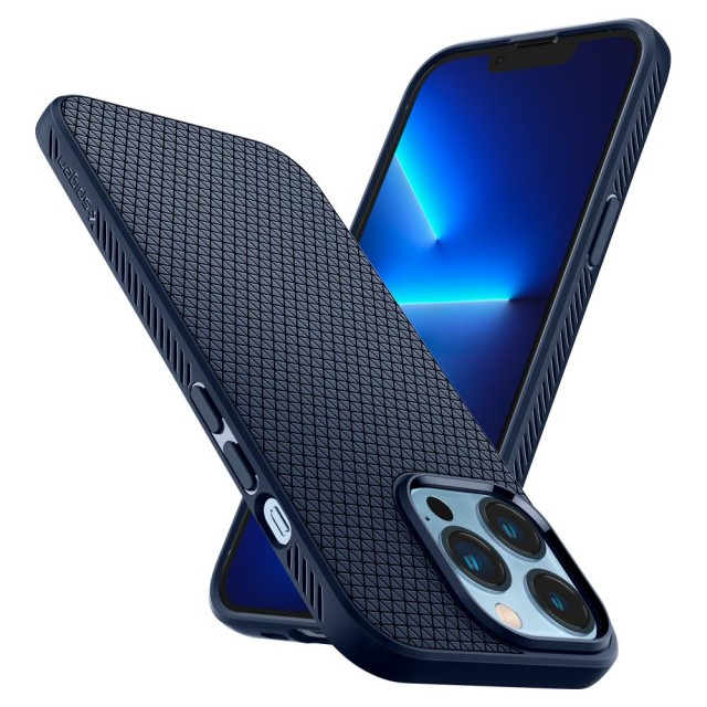 Чохол Spigen Liquid Air для iPhone 13 Pro (Navy Blue) (ACS03259)