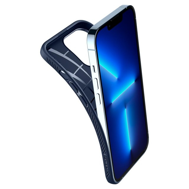 Чохол Spigen Liquid Air для iPhone 13 Pro (Navy Blue) (ACS03259)