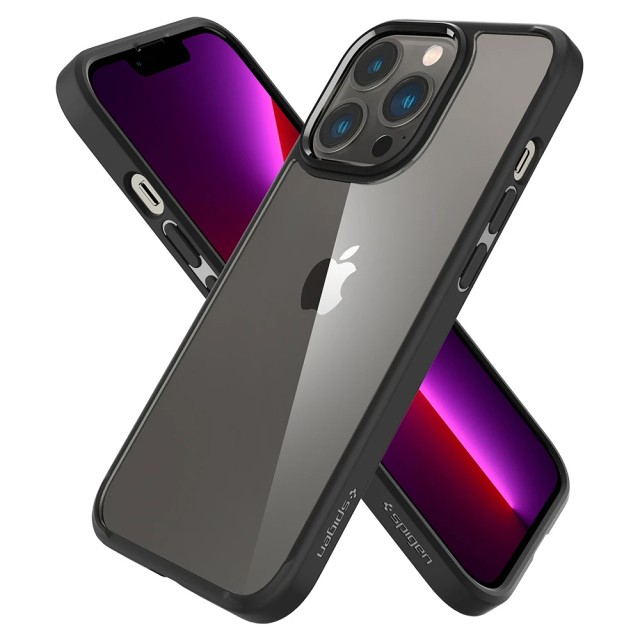 Чехол Spigen Ultra Hybrid для Apple iPhone 13 Pro (Matte Black) (ACS03262)