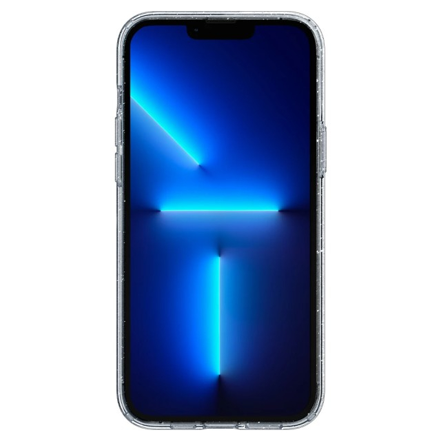 Чохол Spigen Liquid Crystal Glitter для iPhone 13 Pro Max (Crystal Quartz) (ACS03198)