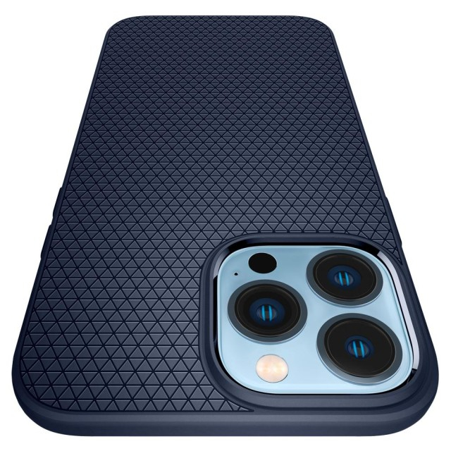 Чохол Spigen Liquid Air для iPhone 13 Pro Max (Navy Blue) (ACS03202)