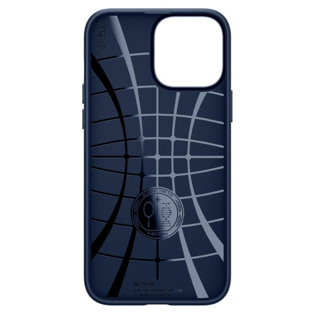 Чохол Spigen Liquid Air для iPhone 13 Pro Max (Navy Blue) (ACS03202)