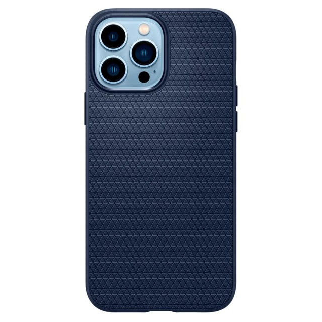 Чохол Spigen Liquid Air для iPhone 13 Pro Max (Navy Blue) (ACS03202)
