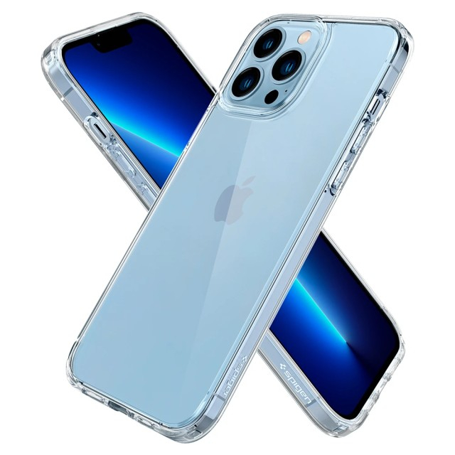 Чохол Spigen Ultra Hybrid для Apple iPhone 13 Pro Max (Crystal Clear) (ACS03204)