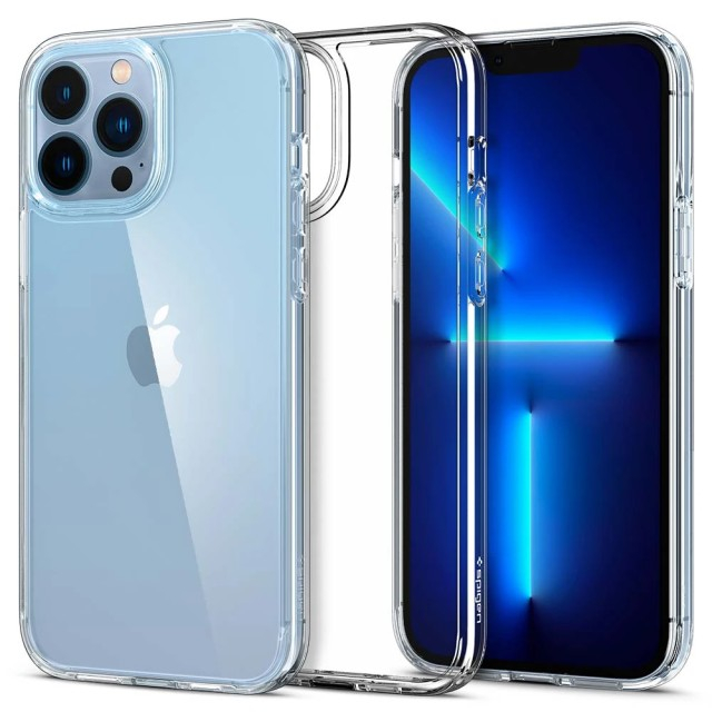 Чохол Spigen Ultra Hybrid для Apple iPhone 13 Pro Max (Crystal Clear) (ACS03204)